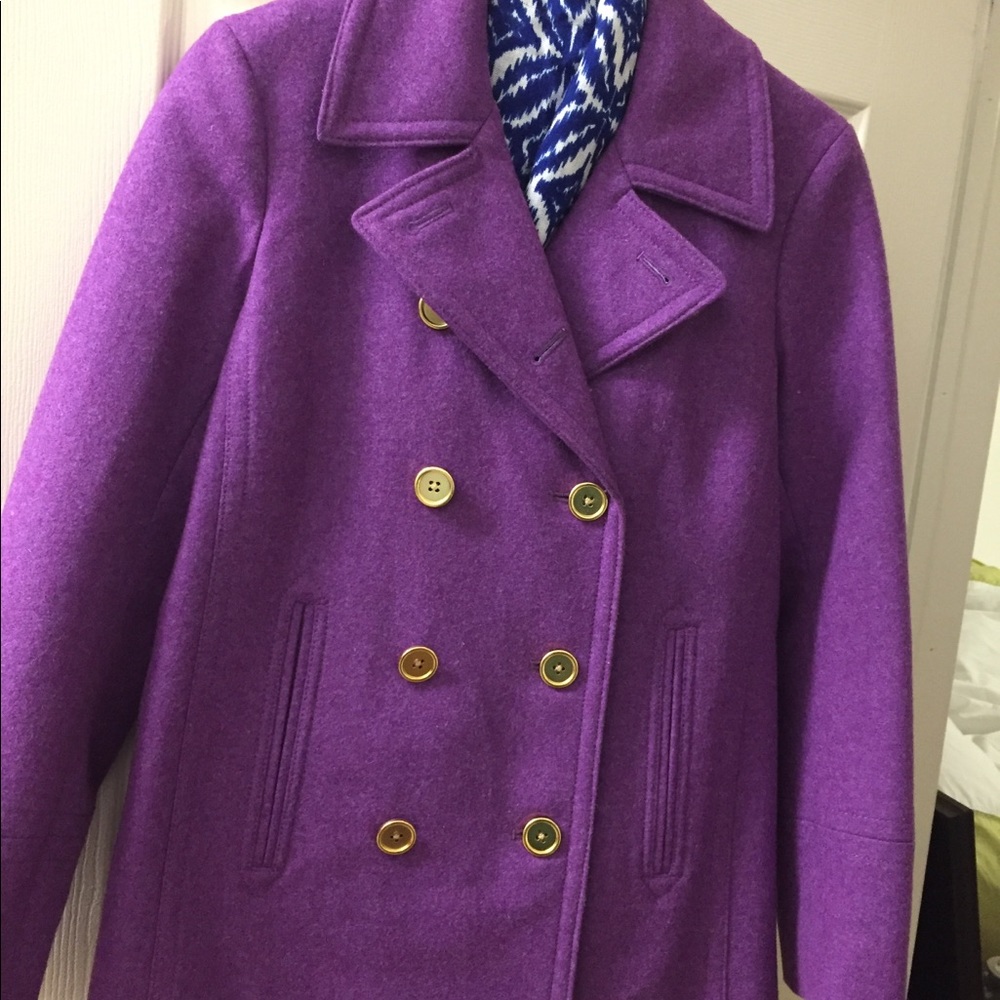 J.crew wool cashmere coat - Picture 4 of 8